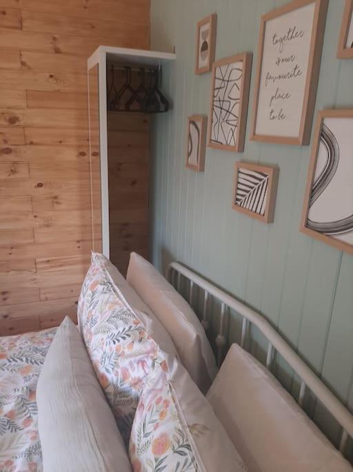 Anglesey New Modern Shepherds Hut With Spa Hot Tub Gwalchmai Экстерьер фото