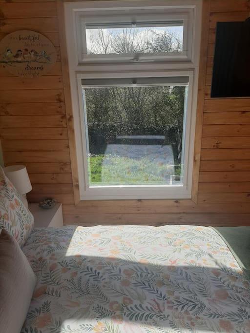 Anglesey New Modern Shepherds Hut With Spa Hot Tub Gwalchmai Экстерьер фото